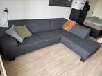 Grijze hoekbank, Huis en Inrichting, Ophalen, 250 tot 300 cm, Gebruikt, Hoekbank