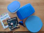 Tupperware, Huis en Inrichting, Keuken | Tupperware, Ophalen of Verzenden, Zo goed als nieuw, Blauw, Overige typen