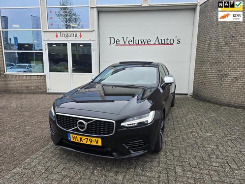 Volvo S90 T8 TWIN ENGINE R- Design leder pano acc camera, Auto's, Volvo, Particulier, Te koop, S90, 4x4, ABS, Achteruitrijcamera