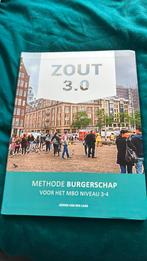 ZOUT 3.0 burgerschap Boek, Ophalen of Verzenden, Zo goed als nieuw