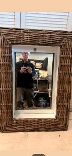 RIVIERA MAISON  SPIEGEL  ROTANE, Huis en Inrichting, Woonaccessoires | Spiegels, Ophalen, Zo goed als nieuw, Minder dan 100 cm