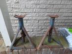 Twee ass steunen, blokken, Auto diversen, Autogereedschap, Ophalen of Verzenden, Gebruikt