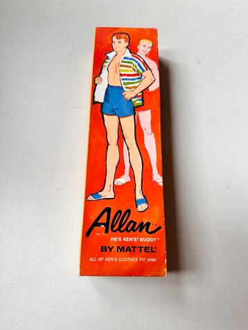 Vintage Allan Pop – Mattel, jaren 1960 in orginele doos beschikbaar voor biedingen