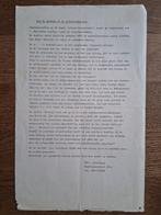 Pamflet CPN Groningen werkers in de zuivelindustrie, Verzamelen, Ophalen of Verzenden, Gebruikt