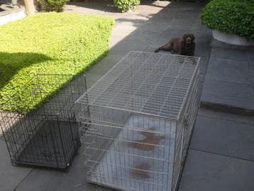 Grote honden bench 2 stuks beschikbaar voor biedingen