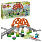 LEGO Duplo 10426 Treinbrug en Rails uitbr.set 42 delig, Ophalen of Verzenden, Nieuw, Complete set, Duplo