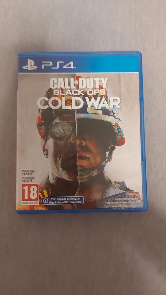 Call of Duty Black Ops Cold War PS4, Spelcomputers en Games, Games | Sony PlayStation 4, Gebruikt, Shooter, 3 spelers of meer