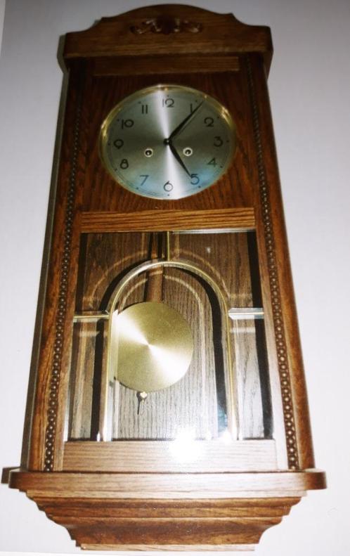 Authentieke klok type Regulateur, Huis en Inrichting, Woonaccessoires | Klokken, Zo goed als nieuw, Wandklok, Analoog, Ophalen