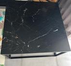 Marmeren salontafel was nieuw 250 mag weg voor 50, Huis en Inrichting, Ophalen, 100 tot 150 cm, Vierkant, 50 tot 100 cm