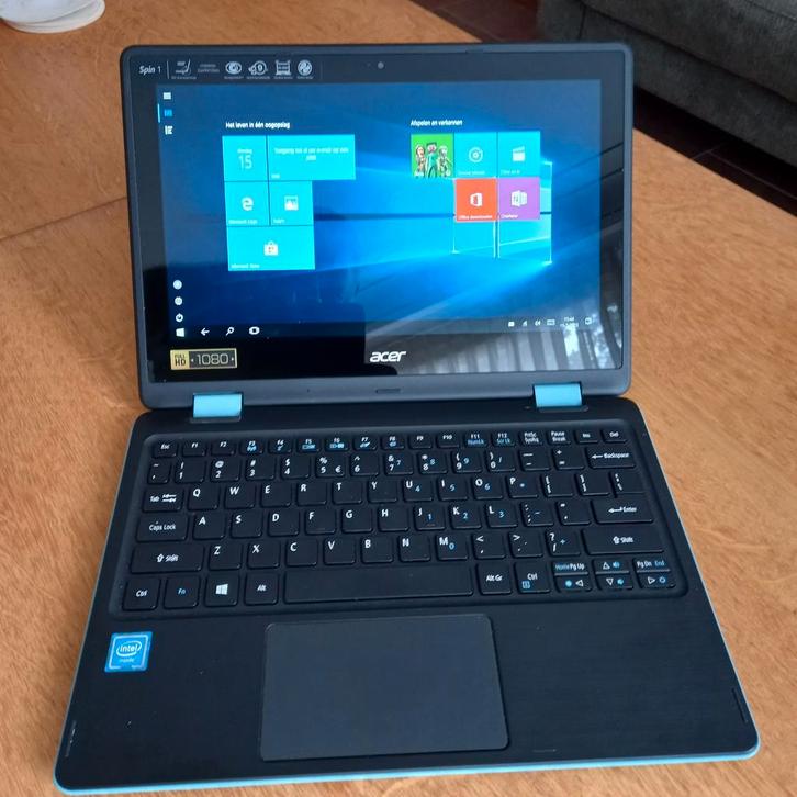 Acer Spin 1 Compacte 11" Laptop/ tablet, Computers en Software, Windows Laptops, Zo goed als nieuw, 11 inch, 2 tot 3 Ghz, 4 GB