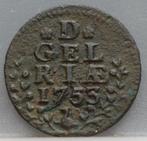 Duit Gelderland 1753, Postzegels en Munten, Munten | Nederland, Overige waardes, Vóór koninkrijk, Losse munt, Verzenden