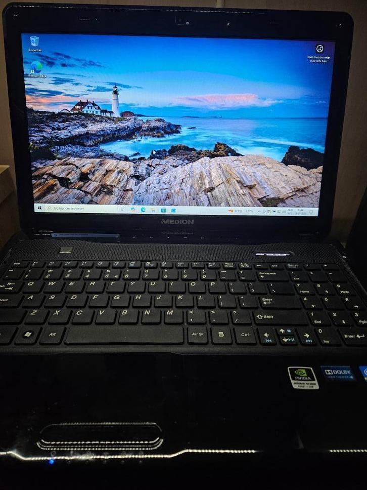 medion erazer laptop, Computers en Software, Windows Laptops, Gebruikt, 15 inch, HDD, SSD, 2 tot 3 Ghz, 4 GB, Qwerty, Met videokaart