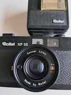 Rollei XF 35 met Rollei flitser, Ophalen of Verzenden, Gebruikt, Compact, Overige Merken