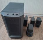 Sony Speakers met Active Subwoofer, Audio, Tv en Foto, Luidsprekers, Gebruikt, Ophalen of Verzenden, Complete surroundset, Sony