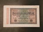Germany 20.000 mark 1923 VF, Postzegels en Munten, Bankbiljetten | Europa | Niet-Eurobiljetten, Ophalen of Verzenden, Duitsland