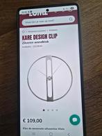 Kare Design Klok - Nieuwstaat, Ophalen of Verzenden
