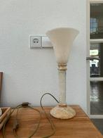 Lamp albast 41 cm, Ophalen of Verzenden, Zo goed als nieuw, Overige materialen, Minder dan 50 cm