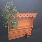 Oud grenen mokkenrek / keukenrek, Antiek en Kunst, Ophalen