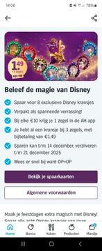 Disney spaarkaarten 12 beschikbaar., Verzamelen, Supermarktacties, Albert Heijn, Ophalen of Verzenden
