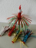 Oude vintage kerst decoratie kerstbal jaren 60, Ophalen of Verzenden