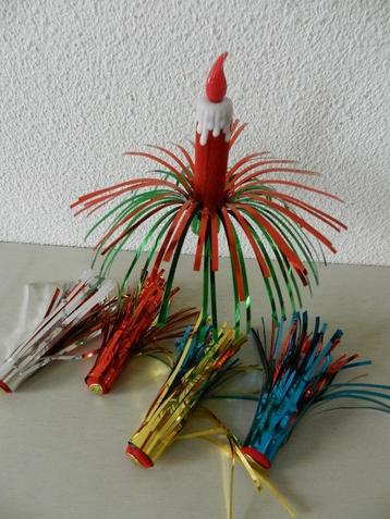 Oude vintage kerst decoratie kerstbal jaren 60 beschikbaar voor biedingen