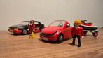 Playmobil Twee auto's met aanhanger en jetski, Ophalen of Verzenden