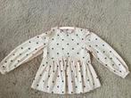 ZARA Schattige Roze blouse met stippen, maat 140.Nieuwstaat, Meisje, Overhemd of Blouse, Nieuw, Ophalen of Verzenden