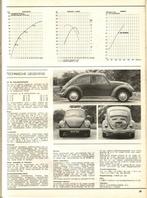 Autovisie test VW 1302 S 1971, Gelezen, Ophalen of Verzenden