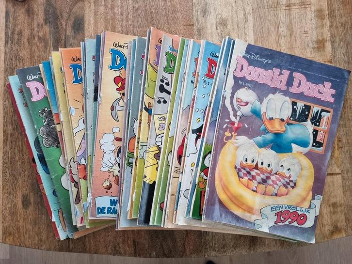 Donald Duck 1990 - Complete Jaargang!, Boeken, Stripboeken, Gelezen, Complete serie of reeks, Ophalen of Verzenden