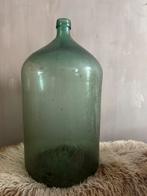 Oude Glazen gistfles grote wijnfles, Antiek en Kunst, Ophalen