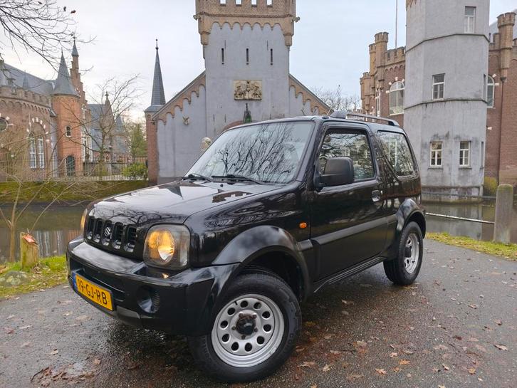 Suzuki Jimny 1.3 JLX 4x4 / AUTOMAAT / AIRCO / TREKHAAK / NAP, Auto's, Suzuki, Bedrijf, Jimny, 4x4, Airbags, Airconditioning, Centrale vergrendeling