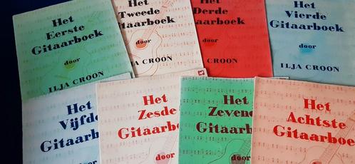 complete serie 8 delen Gitaarboek door Ilja Croon, Muziek en Instrumenten, Bladmuziek, Gebruikt, Les of Cursus, Gitaar, Ophalen of Verzenden