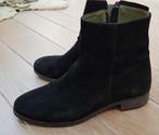 Zwarte suede laarzen 41 Feliz, Zwart, Lage of Enkellaarzen, Ophalen of Verzenden, Zo goed als nieuw