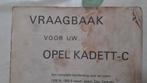 Vraagbaak voor Opel, Ophalen of Verzenden