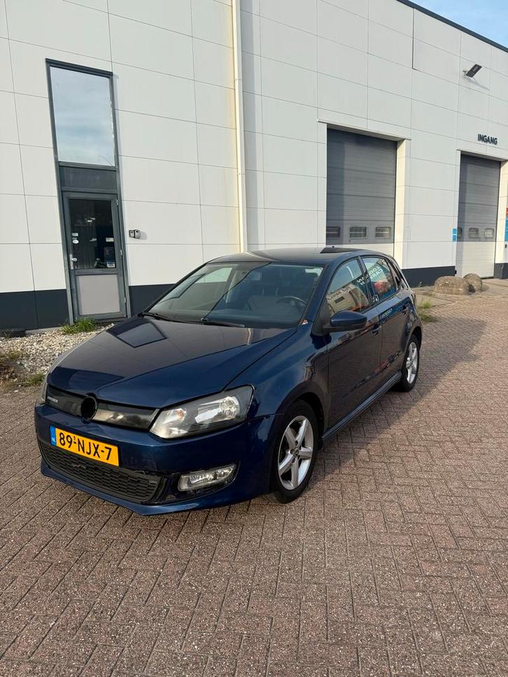 Volkswagen Polo 1.2 TDI 75PK 5D Bluemotion 2010 Blauw, Auto's, Volkswagen, Bedrijf, Polo, Diesel, A, Hatchback, Handgeschakeld