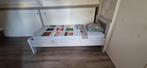 Gratis! 1 persoonsbed in goede staat, Ophalen, 85 tot 100 cm, Zo goed als nieuw, Matras