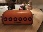 Retro Vintage broodtrommel oranje Brabantia, Minder dan 50 cm, Gebruikt, 50 tot 100 cm, Ophalen of Verzenden