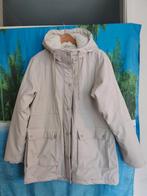 Crème jas met wollige voering 36-S, Ophalen of Verzenden, Zo goed als nieuw, Maat 36 (S), Beige