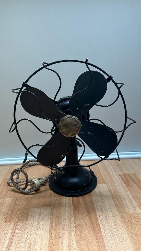 Antieke Westinghouse tafelventilator ca. 1920, zeldzaam, Antiek en Kunst, Antiek | Overige Antiek, Ophalen of Verzenden