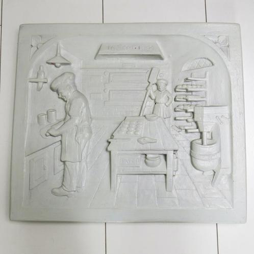 Keramiek tableau bakker, Antiek en Kunst, Antiek | Wandborden en Tegels, Ophalen of Verzenden