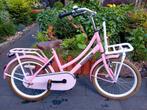 Meisjesfiets 20 inch popal roze wit transportfiets, Ophalen, Gebruikt, 20 inch, Handrem