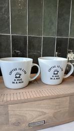 2 mokken H&M home hug, Ophalen, Zo goed als nieuw, Overige stijlen, Kop(pen) en/of Schotel(s)