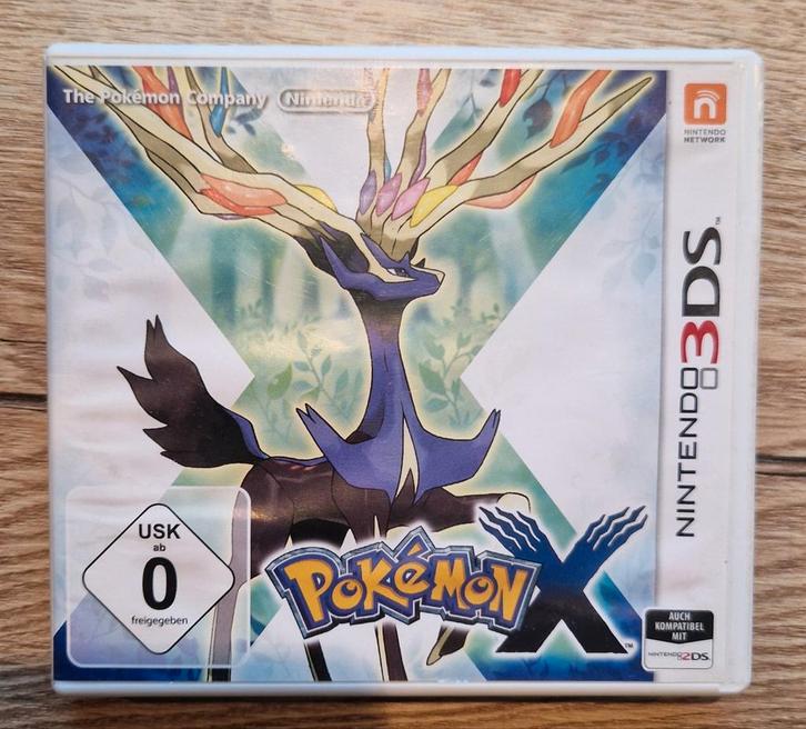 Pokemon X Nintendo 3ds compleet origineel, Spelcomputers en Games, Games | Nintendo 2DS en 3DS, Zo goed als nieuw, Avontuur en Actie