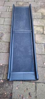 hondenloopplank auto, Ophalen