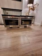 Luxe siemens set combi oven magnetron en combi stoomoven, Stoom, Zo goed als nieuw, Oven met grill, Inbouw