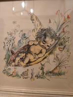 Brownnie Downing Prent - Slapend Kind, Ophalen of Verzenden