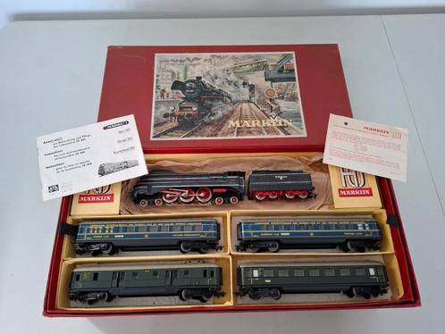 Marklin H0 SK 846 4J treinset met SK 800 BR 06 en 4 wagons, Hobby en Vrije tijd, Modeltreinen | H0, Zo goed als nieuw, Treinset
