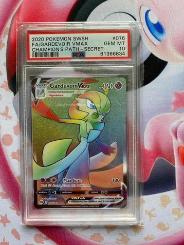 Pokemon Champion's Path Full Art Gardevoir VMAX Rare PSA 10 beschikbaar voor biedingen