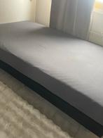 Boxspring bed 120x200, Huis en Inrichting, Slaapkamer | Boxsprings, Ophalen, Zwart, Zo goed als nieuw, Twijfelaar