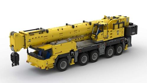 Lego Grove GMK 5250L mobile crane MOC-86030 • Lego 42009, Kinderen en Baby's, Speelgoed | Duplo en Lego, Zo goed als nieuw, Lego